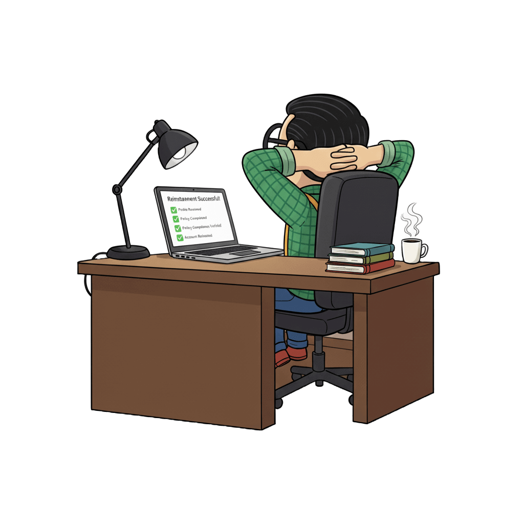 google profile unsuspend