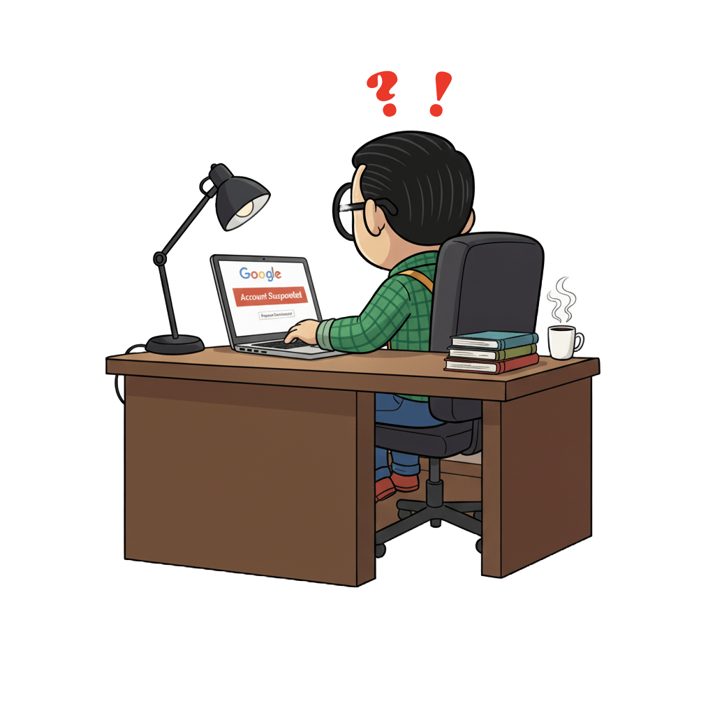 google profile unsuspend